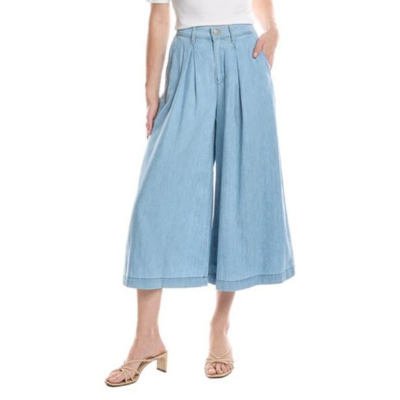 L'agence Elowyn High Rise Cropped Palazzo Pants in Apperson NWOT Size 28